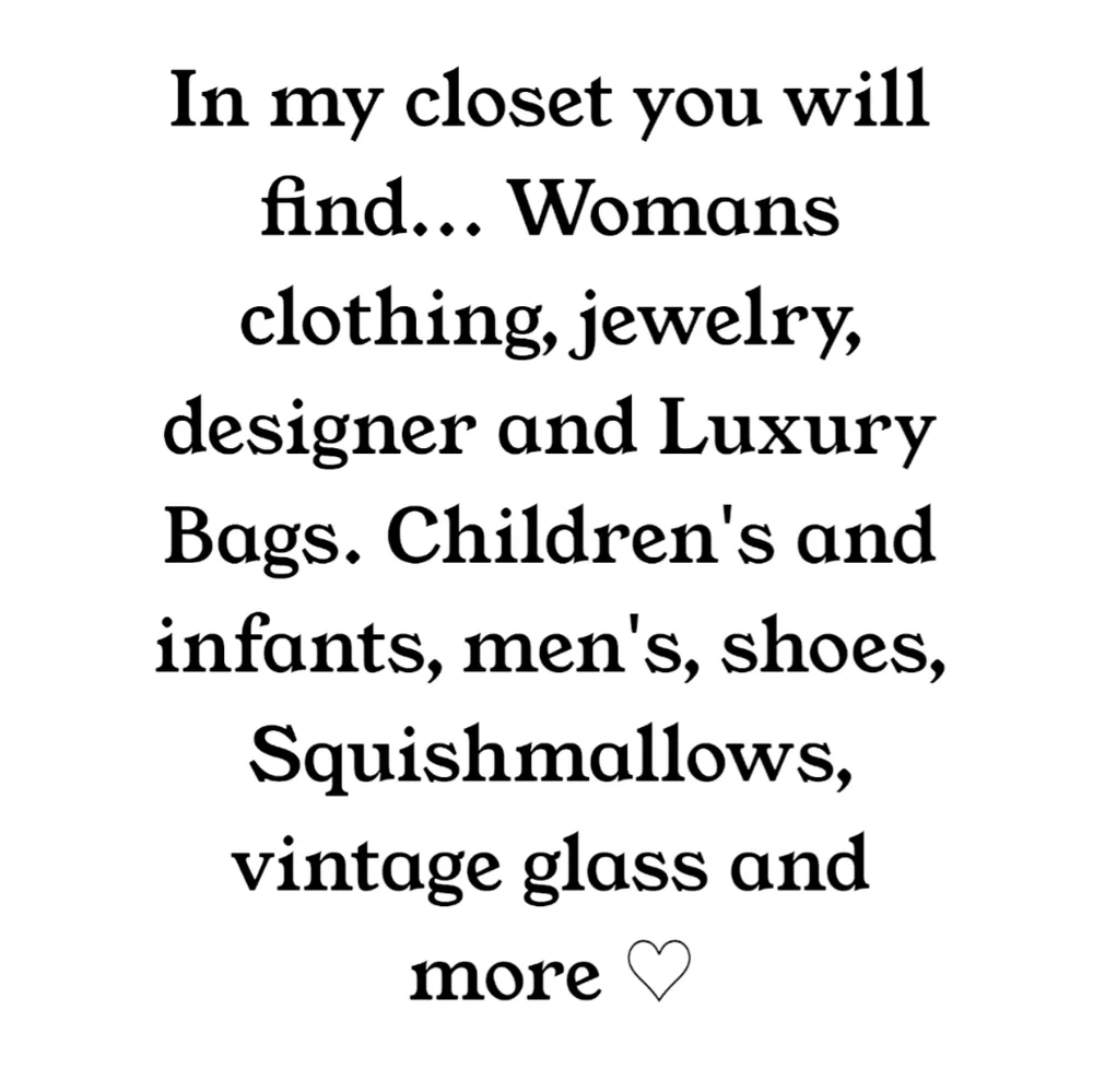 MY CLOSET ♡ - Picture 1 of 1